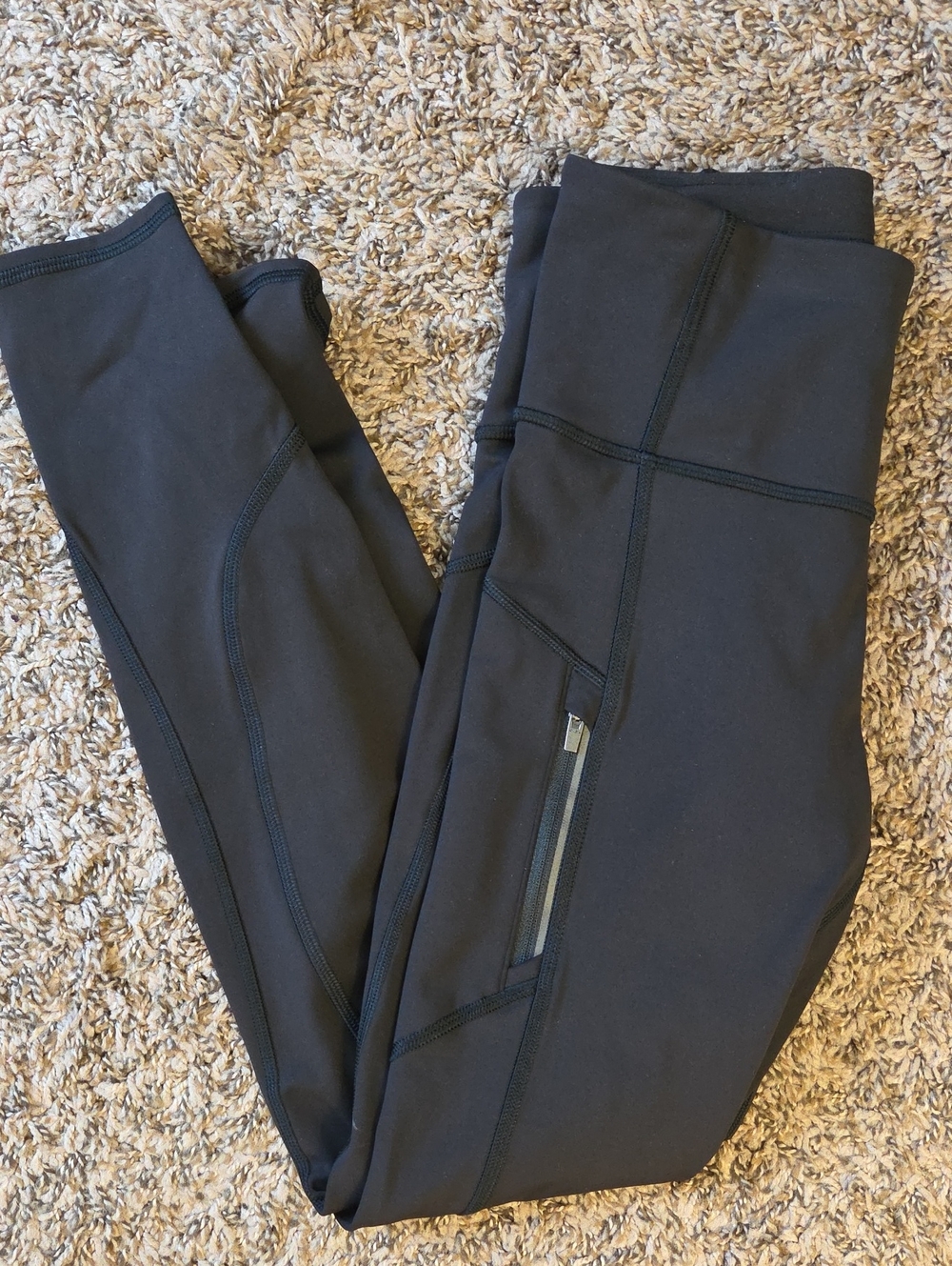 Athleta Black High-Rise Pocket Leggings